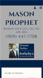 Mobile Screenshot of masonprophet.com